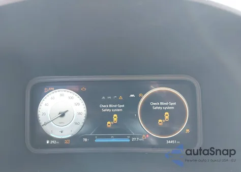 2022 Hyundai Kona Limited z USA, uszkodzony, nr VIN KM8K5CA3XNU849231